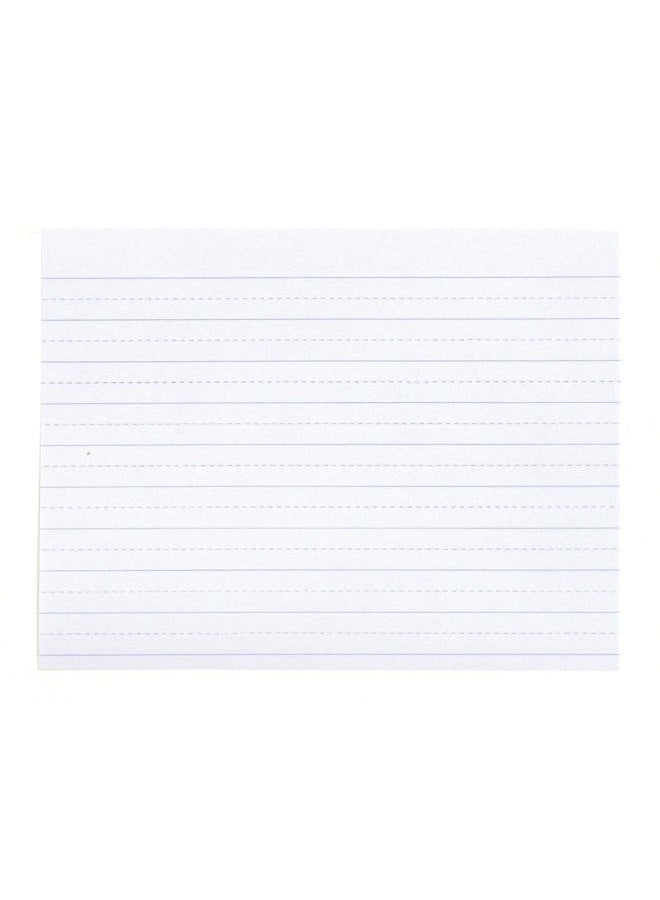 School Smart 085439 Alternate Ruled Paper without Margin, 10.5" Length, 8" Width, White (Ream of 500) - Image 1