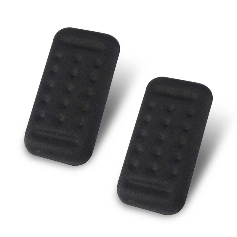 Winterrock 2Pcs Car Arm Rest Elbow Pads  Memory Foam Pressure Relieving Car Arm Rest Pad  Soft Comfort Support Pad For Central Control Armrest Box Door  Universal Armrest Cushion For Most Cars (Black) - Image 1