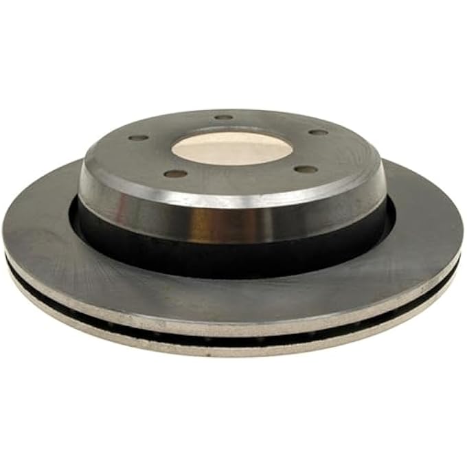 rayihni Acdelco Silver 18A656A Rear Disc Brake Rotor - Image 1