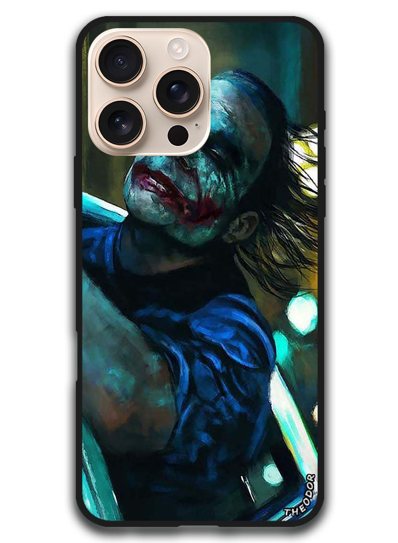 Theodor Protective Case Anti Scratch Shock Proof Bumper Cover For iPhone 16 Pro (6.3)-inch Joker In Car - Image 1