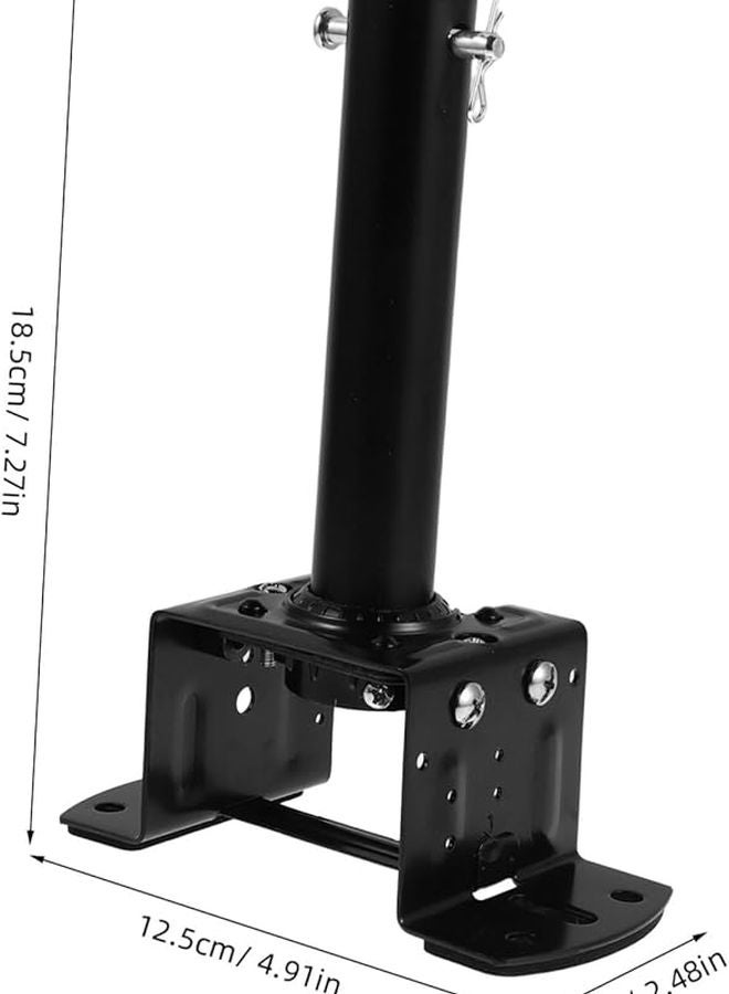 مجموعة قوس تركيب مروحة سقف ثقيلة مع قضيب متين لسهولة التركيب - Image 3