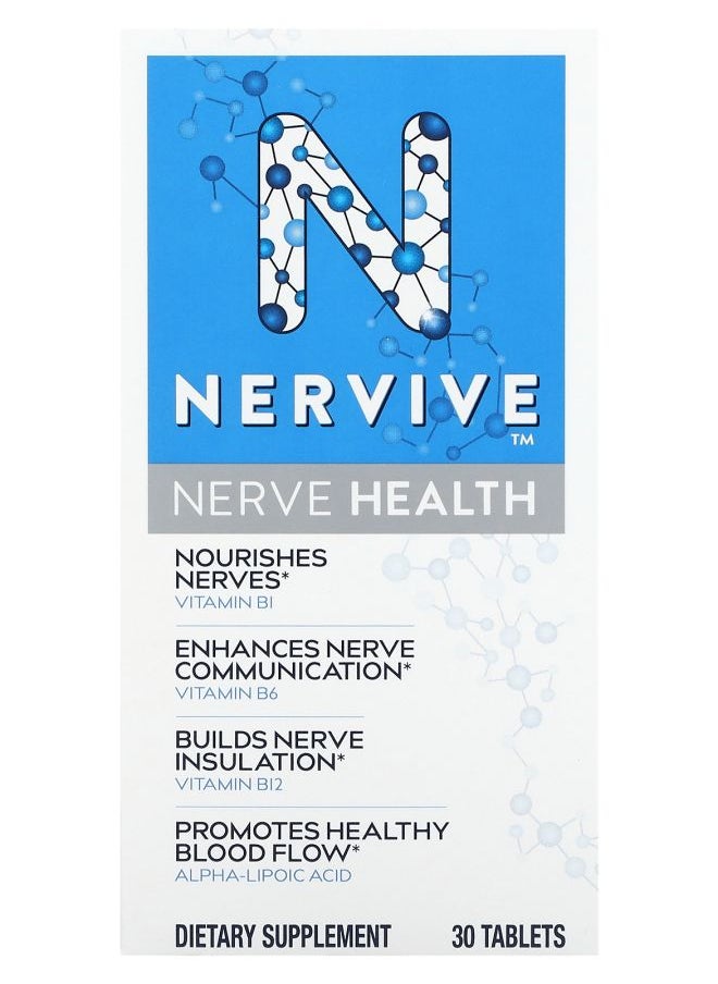 Nervive - Nerve Health 30 Tablets - Image 1