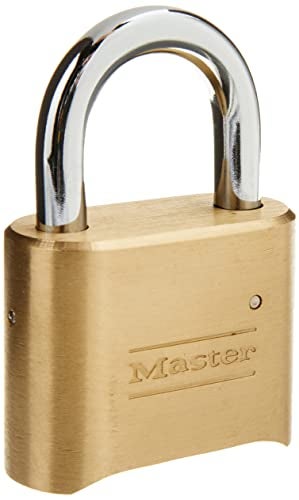 Master Lock Padlock Set Your Own Combination Lock 2 in Wide 175D Pack of 4