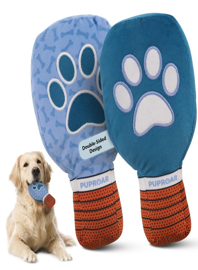 PUPROAR Pickleball Dog Toy, Funny Squeaky Plush Paddle Gift for Pickleball Lovers - Image 1