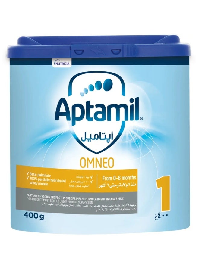 Aptamil Baby Milk No(1) Omneo 400 Gm - Image 1