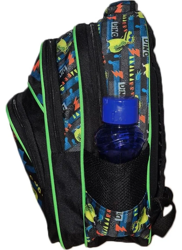 Masho Trend Cool Dino Backpack + Nutrition - Dinosaur Primary School Bag - Boys Bag Dinosaur School Bag