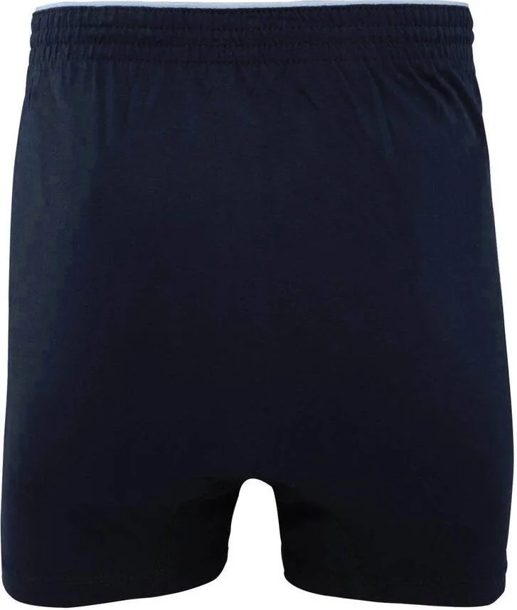 DH Moda Tutku Combed Cotton Plain Boxer 117 6-Pack | Navy Blue