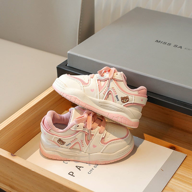 Mesh Sneakers Lightweight Flexible Sole Walking Shoes For Kids Indoor And Outdoor Activities - Image 4
