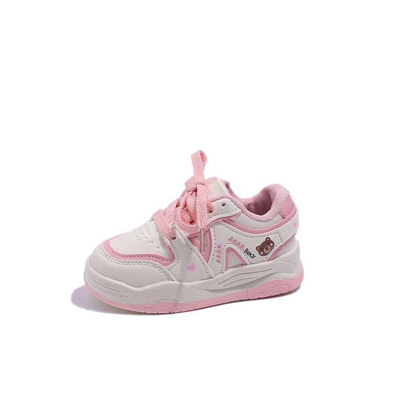 Mesh Sneakers Lightweight Flexible Sole Walking Shoes For Kids Indoor And Outdoor Activities - Image 1