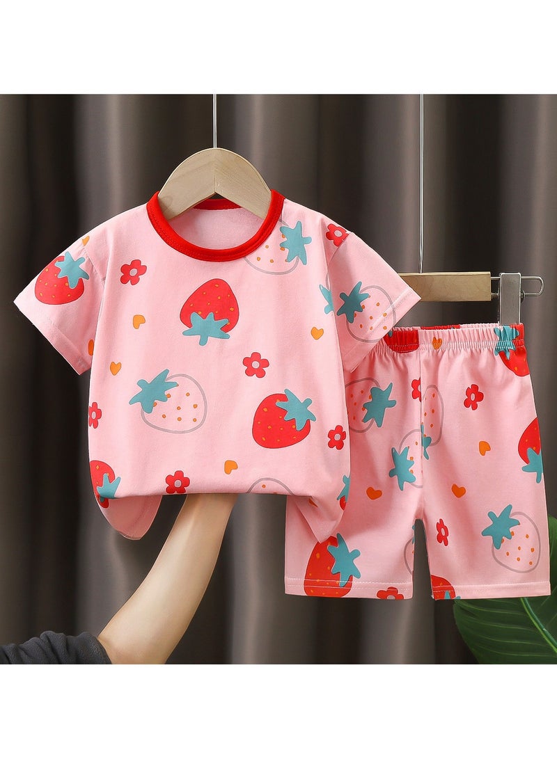 عام فتاة قصيرة الأكمام الملابس 4 مجموعات - Image 2