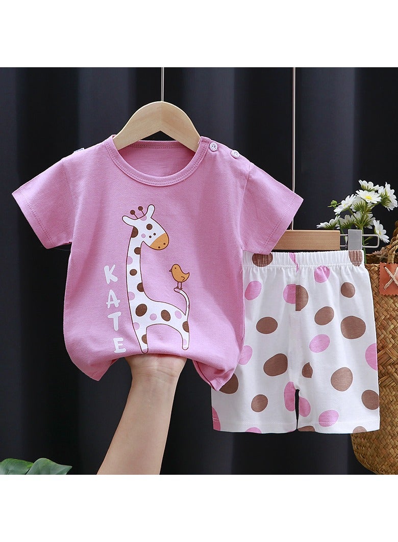 عام فتاة قصيرة الأكمام الملابس 4 مجموعات - Image 3