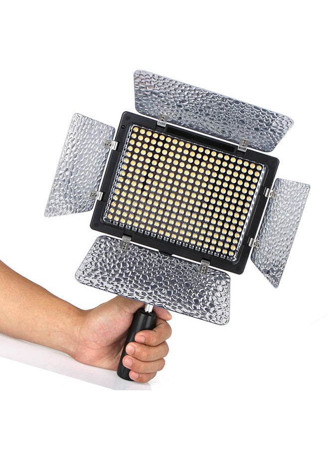 YN-300 II LED Camera Video Light Adjustable Color Temperature 3200k-5500k for DSLR Canon Nikon with IR   Remote