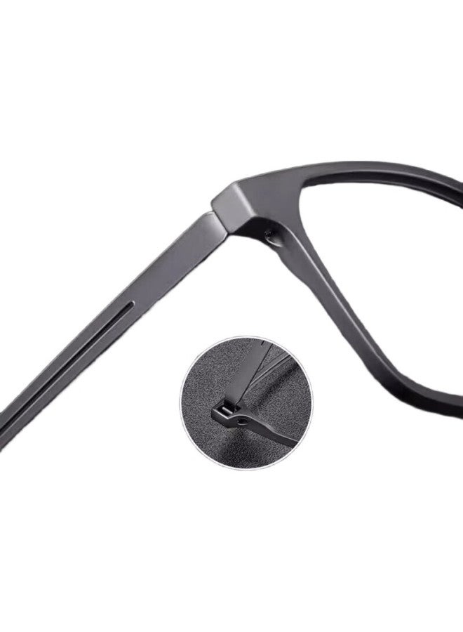 Lesca Lunetier High-End Eyeglass Frames, Blue Light Blocking Reading Glasses For Men And Women, High-Definition Ultra-Light Anti-Radiation Presbyopic Glasses For Middle-Aged And Elderly - Image 3