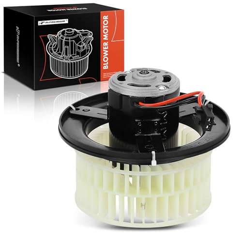 A-Premium HVAC Heater Blower Motor Assembly Compatible with Freightliner Vehicles - Century Class 1996-2002, Columbia 2000-2002, FLD112/FLD120 1998 - Front Side, Replace# 85103394 - Image 1