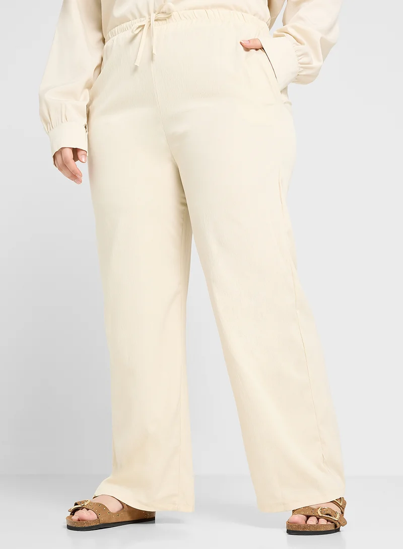 جينجر بلس Oversize Shirt & Relaxed Pant Co-Ord Set