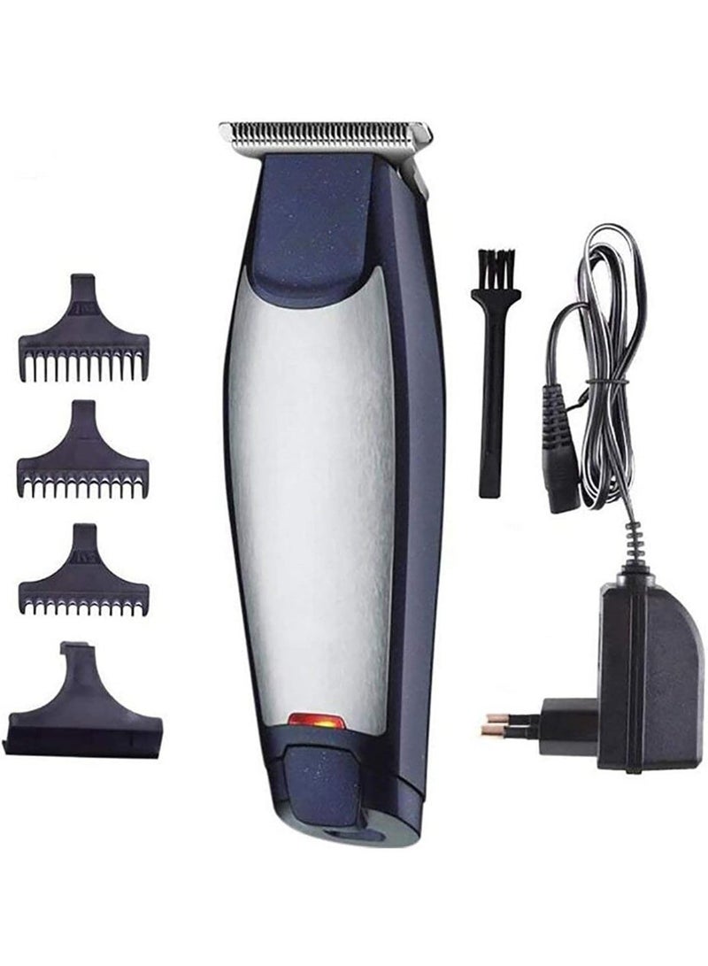 Krome Rechargeable Trimmer And Clipper Blue/Silver/Black - Image 2