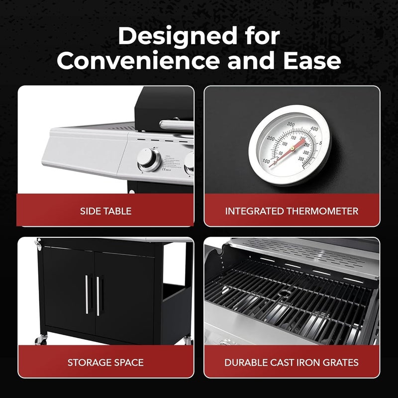 Royal Gourmet 4-Burner Gas Barbecue Grill - Image 5