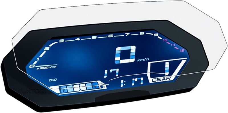 Vuzmode Motorcycle Dashboard Scratch Protection Film - Image 1