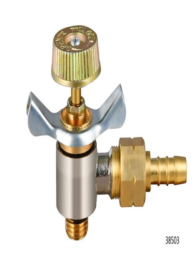 ال سي وصلة صمام اسطوانة غاز مع مفتاح تحكم