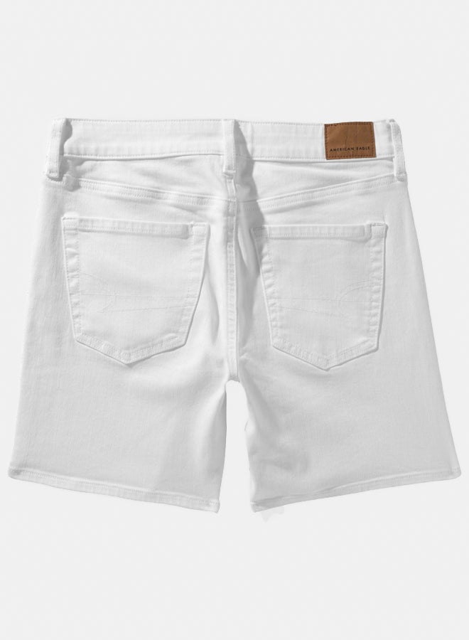 American Eagle AE Next Level Low-Rise Skinny Bermuda Denim Short  - Image 4