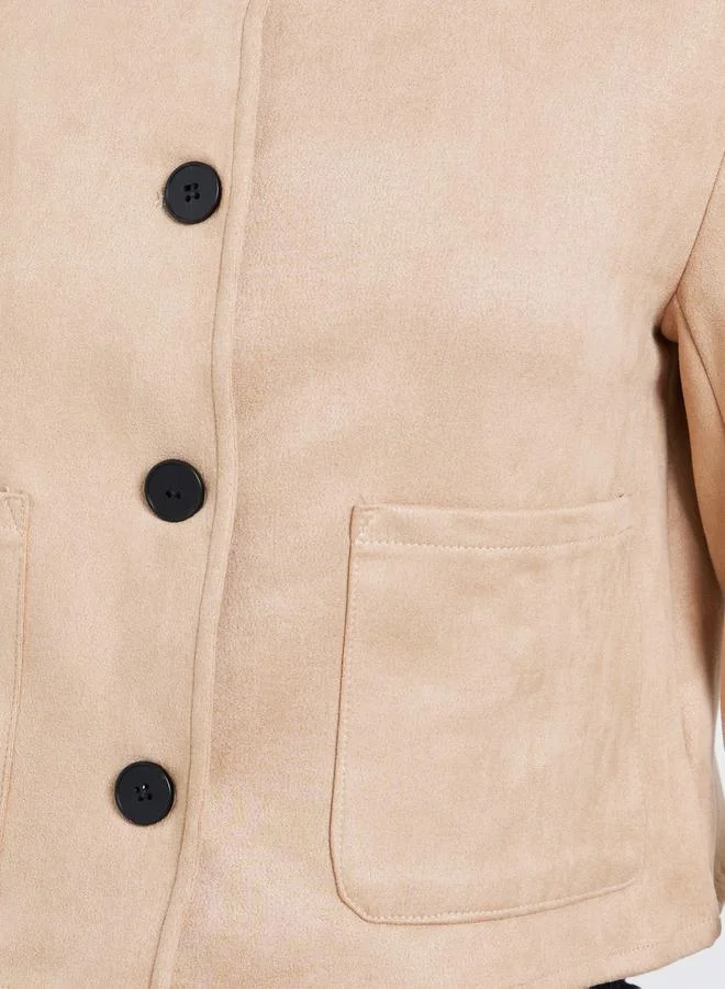 ستايلي جاكيت بأزرار امامية