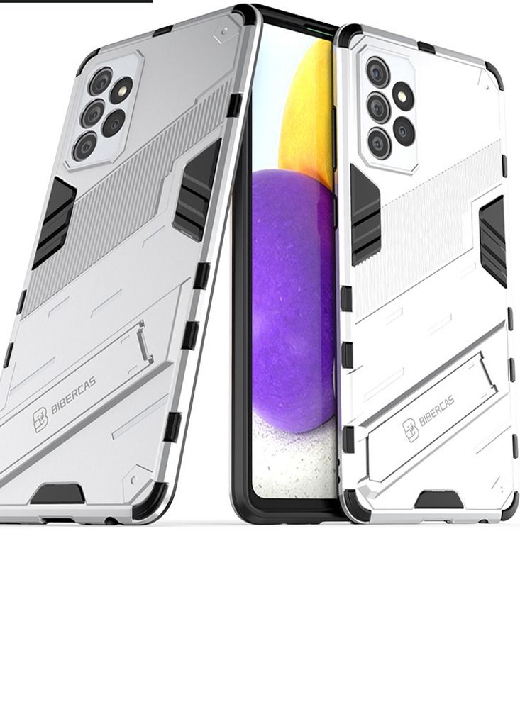 غطاء هاتف مضاد للسقوط بأسلوب ميكانيكي مناسب لسامسونج مع ثقوب دقيقة