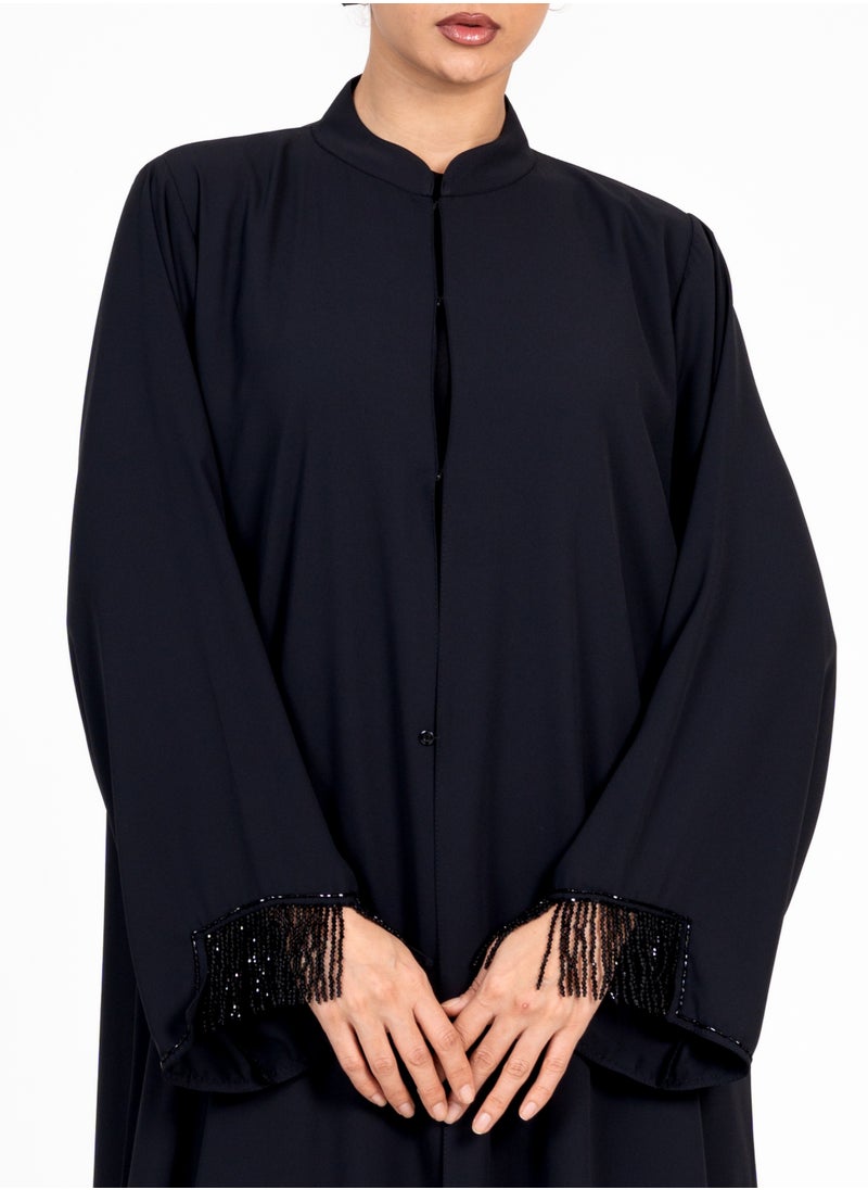 Rosette Abaya Abaya with Embroidery Stones style  - Image 3