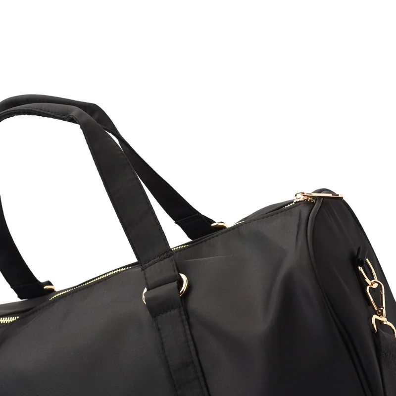 The Happy Tribe  Personalised Duffle Bag, Black  | Best Price UAE