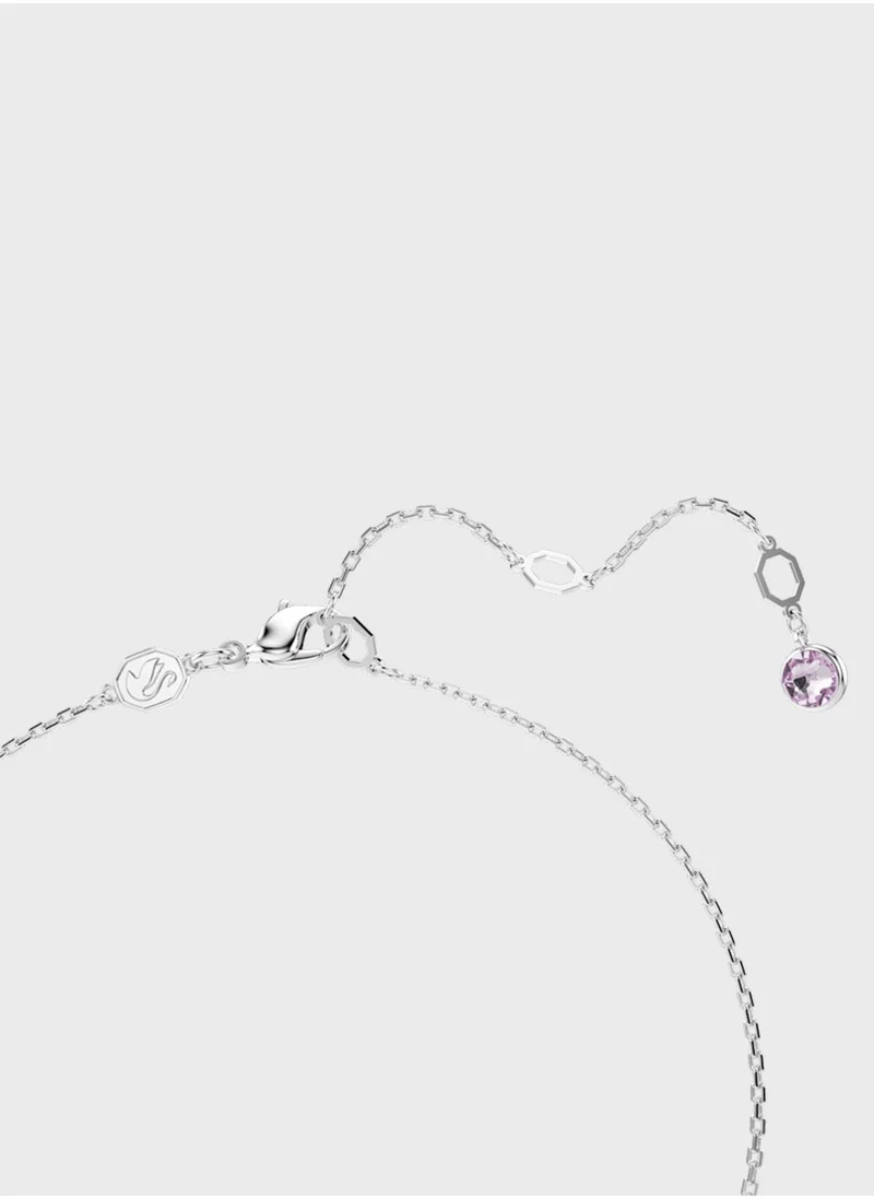 SWAROVSKI Gem Pendant Detail Long Necklace