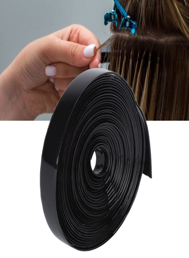 Zetiling 9mm Hair Extension Tape Roll, Tape for Hair Extensions, Hair Extension Glue Strong Adhesion &Lasting Black for Professional Salons & Home Use - Image 3