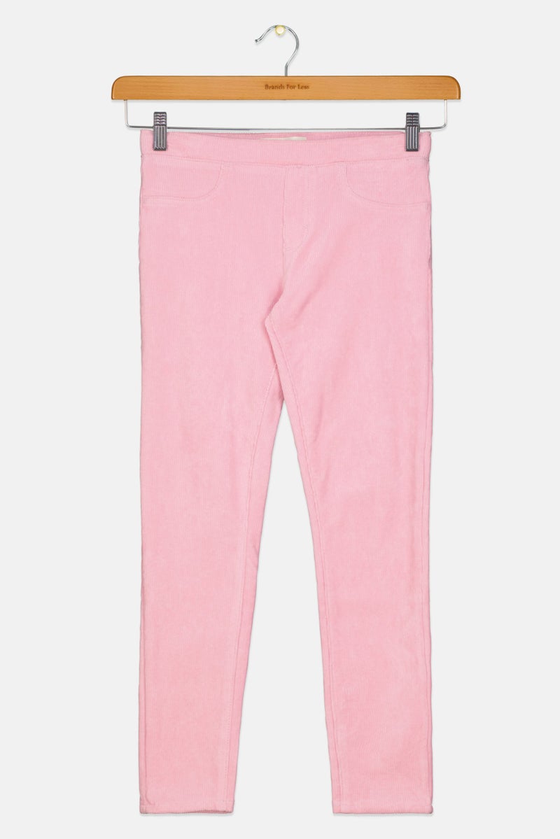 Levi's Kids Girl Corduroy Pull On Jeggings, Pink  - Image 1
