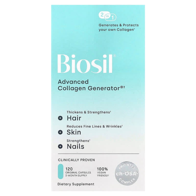 بيوسيل ‏, Advanced Collagen Generator®‎، ‏120 كبسولة أصلية