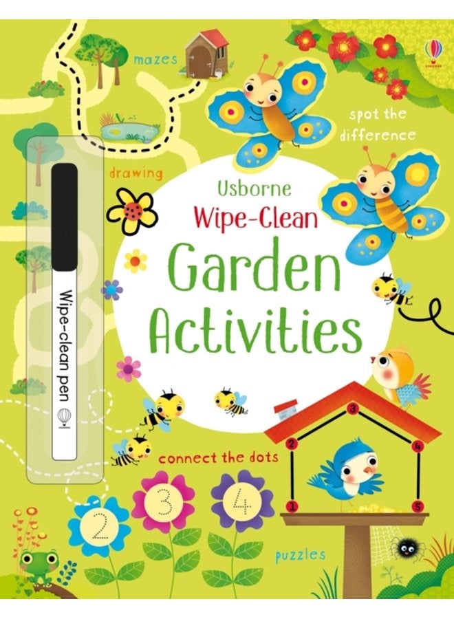 Wipe Clean Garden Activities - Paperback