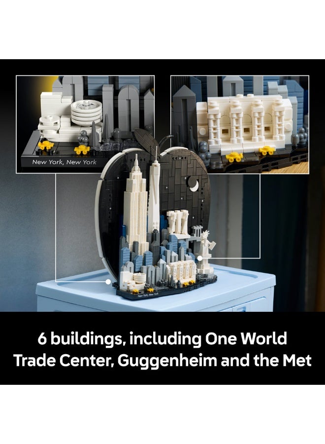 LEGO Architecture New York City – The Big Apple Model 21066 (Age 18+, 1465 Pieces) - Image 5