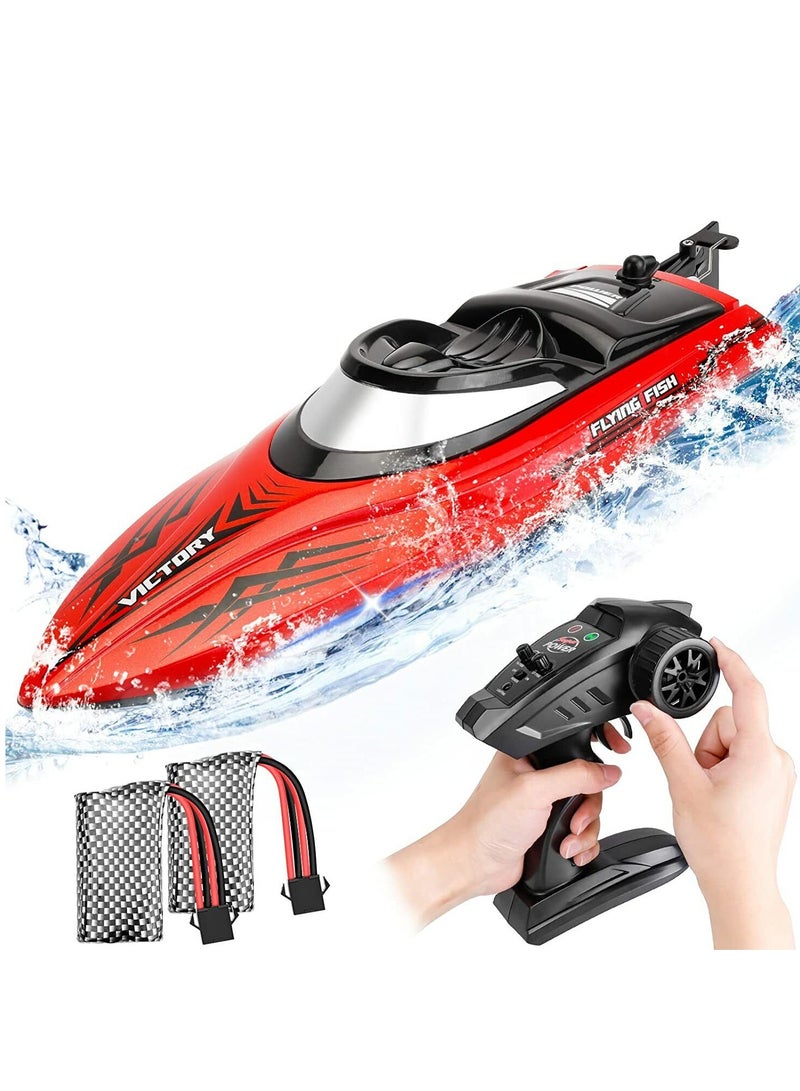 Hj811 Fast Speed RC Boat 20+MPH Electric Racing Boat Hobby RTR Adults Kids Outdoor Toy - Image 2