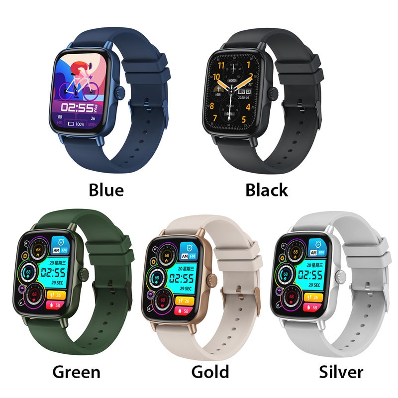 Smart Watch: IP68 Waterproof 9.5mm Thin Gold - Sleep Monitoring & 7-Day Battery Life HD Large Screen for Daily Use, Outdoor Activities And Fitness Enthusiasts - Image 2