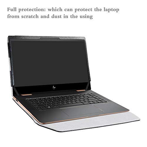 Alapmk Protective Case Cover for 13.3" HP Spectre x360 13 13-apXXXX (Such as 13-AP0023DX) & HP EliteBook x360 830 G5 G6 Series Laptop [Note:Not fit Spectre x360 13-acXXX 13-aeXXX],Black - Image 5