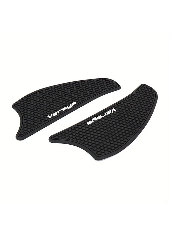 Motorcycle Tank Pads Anti Slip Protector Stickers 1 Set Black - Image 5