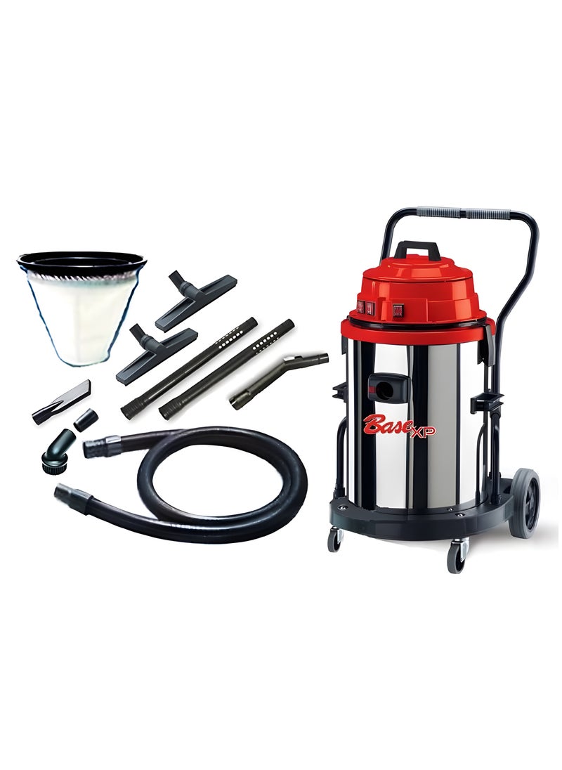 Trust - Base xp 440M   Water and dust vacuum cleaners, 3 motors - 100% Italian. Power: 3500 watts. Capacity: 62 liters - stainless steel. There is maintenance, warranty and spare parts. - Image 1