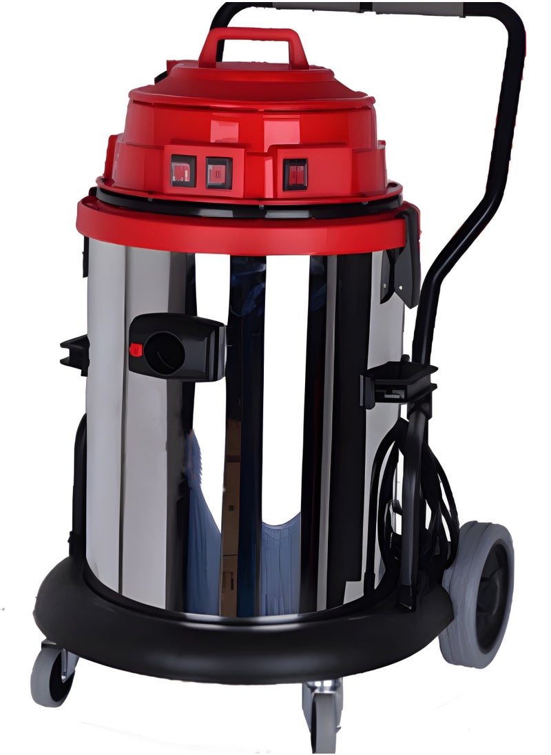 Trust - Base xp 440M   Water and dust vacuum cleaners, 3 motors - 100% Italian. Power: 3500 watts. Capacity: 62 liters - stainless steel. There is maintenance, warranty and spare parts. - Image 1