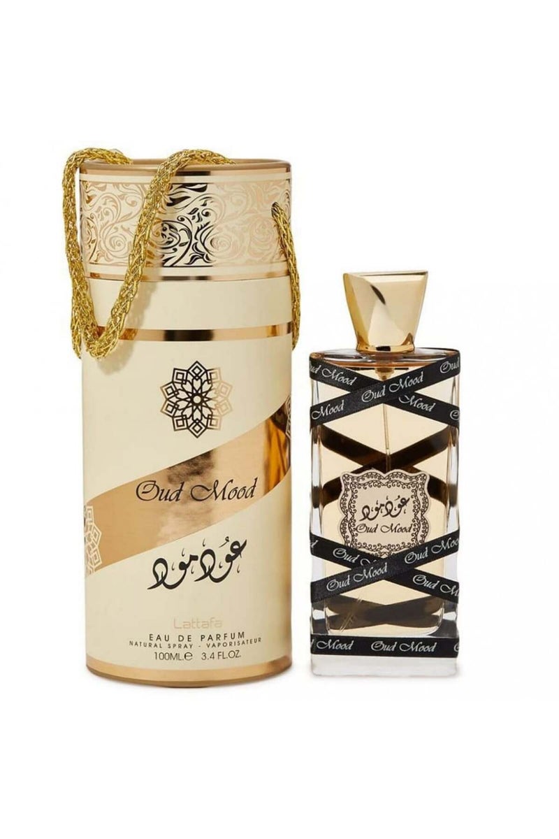 Lattafa Oud Mood by Lattafa Unisex Eau de Parfum 100ml - Image 1