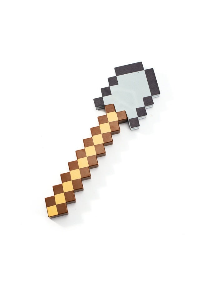 ماين كرافت الطرفية اللعب والمعدات ثلاثة في واحد * معول مجرفة الفأس مزيج الدعائم أداة نموذج - Image 3