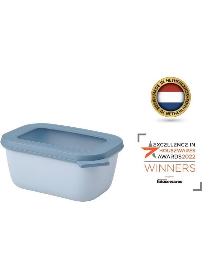 Mepal Multi Bowl Circular Rectangular Food Bowl 750 ml  - Image 1