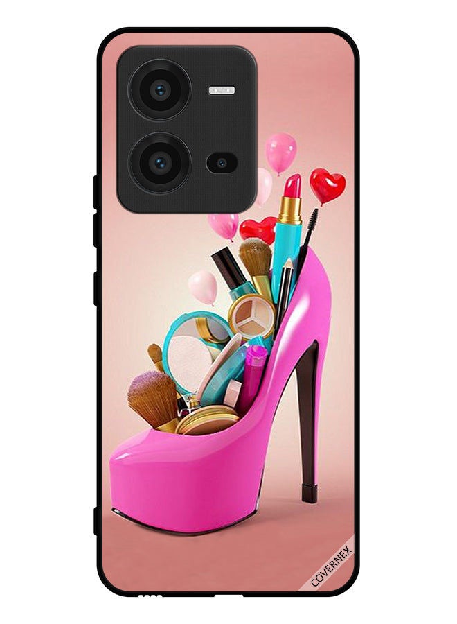 Covernex Protective Case Cover For vivo V25 Shoe With Makeup Items - Image 1