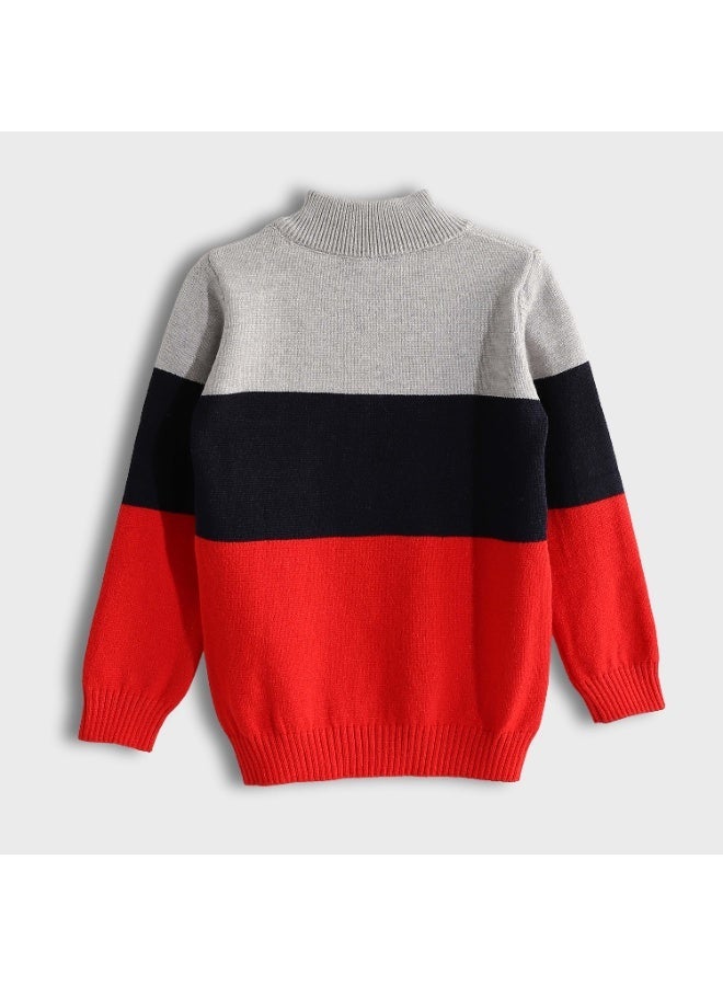 ريد سيركل سويت شيرت أطفال برقبة دائرية مع جيب - Image 2