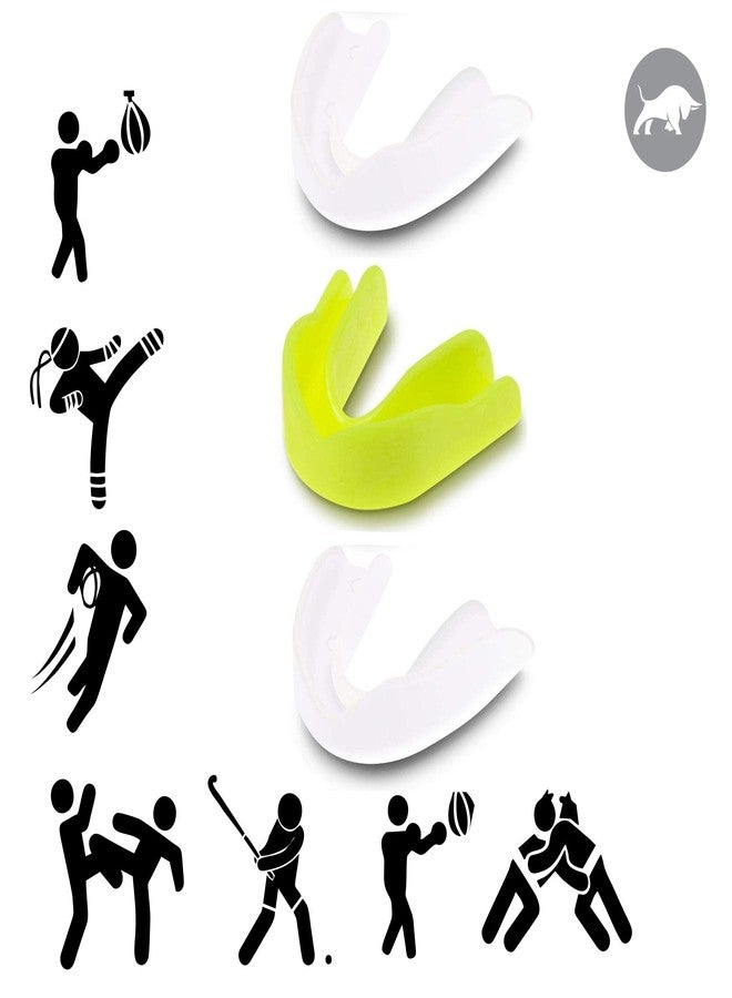 DRANGE 3 - عبوة واقي الفم/واقي اللثة - للملاكمة، وفنون القتال المختلطة، والرجبي، والملاكمة التايلاندية، والهوكي، والجودو، والكاراتيه، وفنون الدفاع عن النفس، وجميع الرياضات التي تتطلب احتكاكًا جسديًا - Image 2