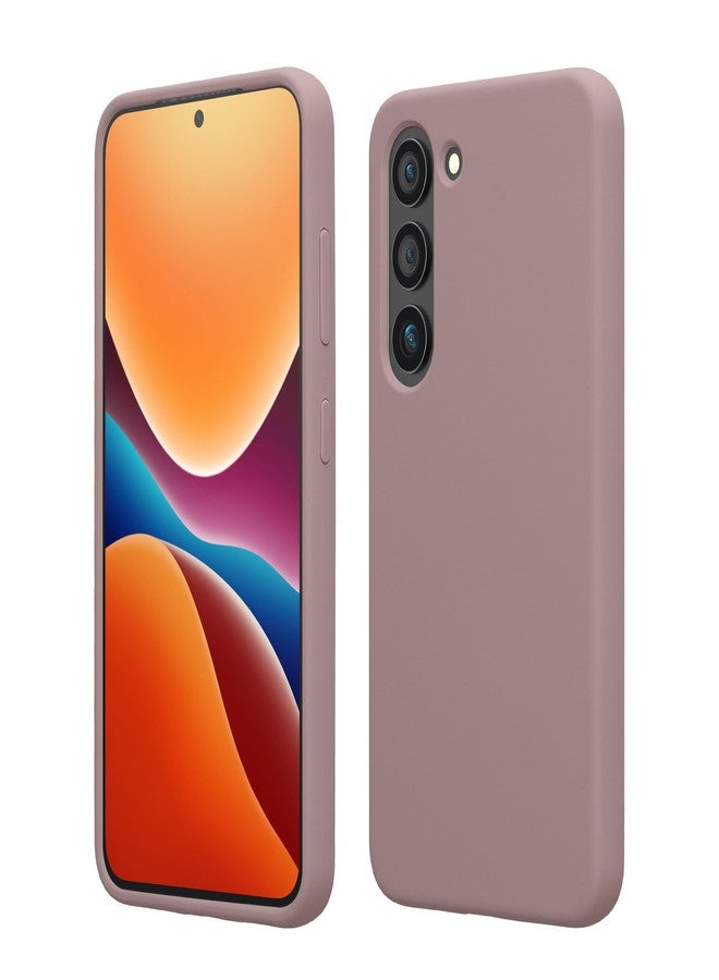 كي دابليو موبايل جراب kwmobile متوافق مع سامسونج جالاكسي S23 بلس - غطاء من السيليكون الحراري المرن - يدعم الشحن اللاسلكي - لون أرجواني فاتح - Image 1