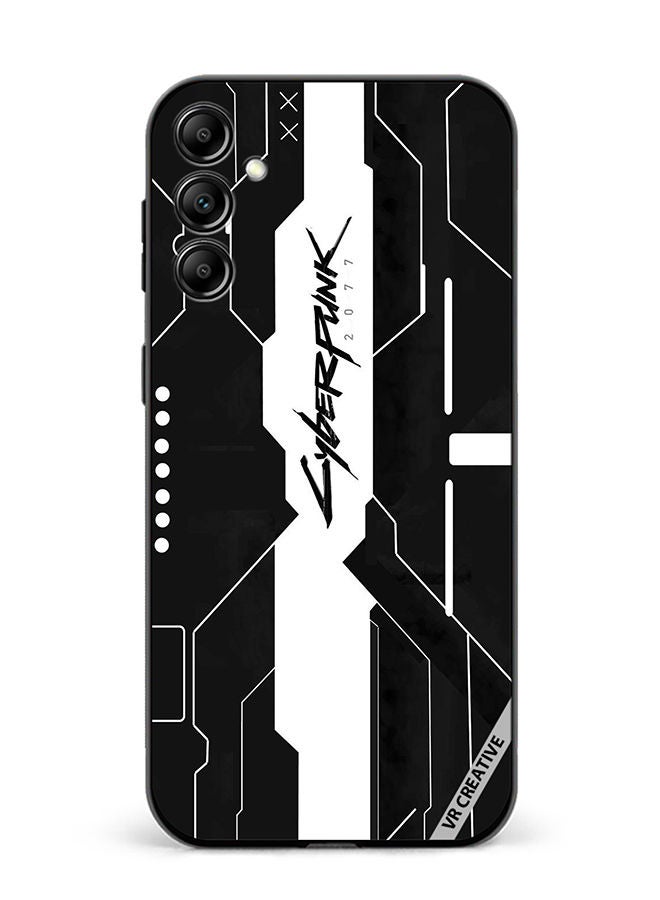 VR CREATIVE Protective Case Cover For Samsung Galaxy A14 5G/A14 Cyberpunk Design Multicolour - Image 1