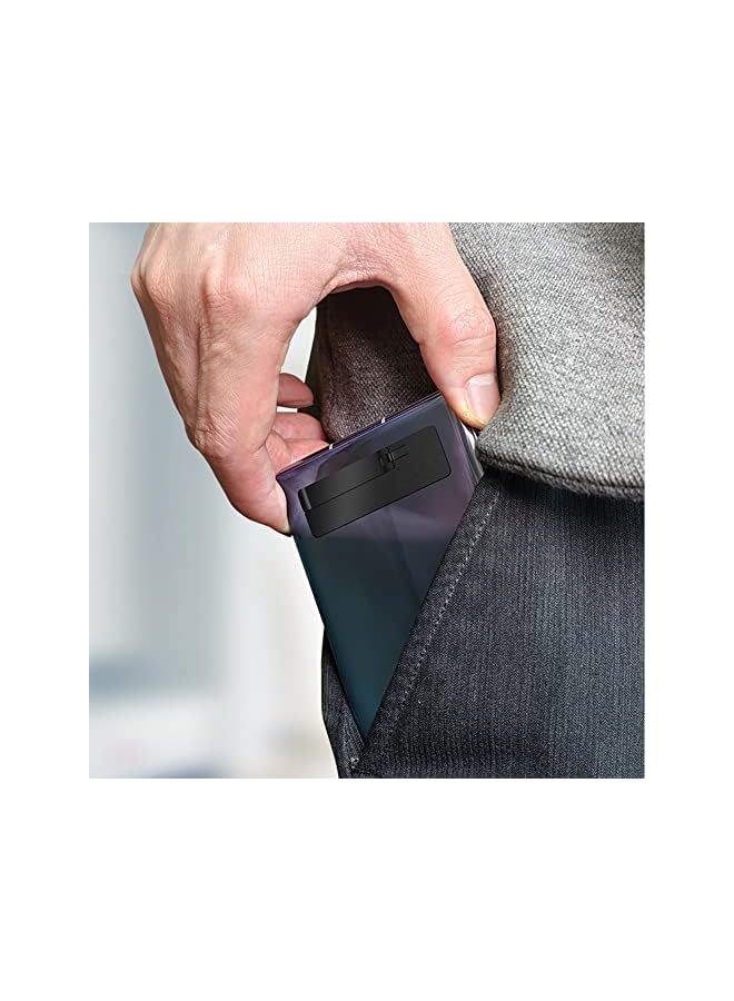 Ammy Phone Kicktand for Desk,3 Pcs Ultrathin Foldable Adhesive Phone Mount Vertica/Horizontal Holder Accessories for Phone 13 12 Pro Max Mini 11 Xr 8 Plus SE, Switch, Android Smartphone - Image 5