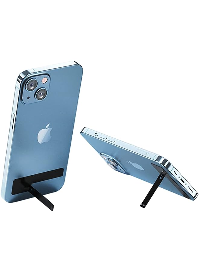 Ammy Phone Kicktand for Desk,3 Pcs Ultrathin Foldable Adhesive Phone Mount Vertica/Horizontal Holder Accessories for Phone 13 12 Pro Max Mini 11 Xr 8 Plus SE, Switch, Android Smartphone - Image 1